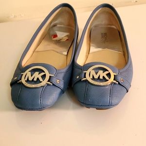 Michael Kors Blue Flats, Shoes  Size 8 M